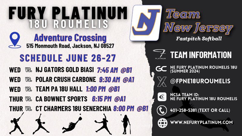 Abbey Doherty 2025 (@abbeyrd34) on Twitter photo Had a good first weekend back!! Starting Wednesday we will be at Team New Jersey in Jackson, NJ. Very excited for this competition <a href="/FPNE18URoumelis/">Fury Platinum 18U Roumelis</a> Had a good first weekend back!! Starting Wednesday we will be at Team New Jersey in Jackson, NJ. Very excited for this competition <a href="/FPNE18URoumelis/">Fury Platinum 18U Roumelis</a>