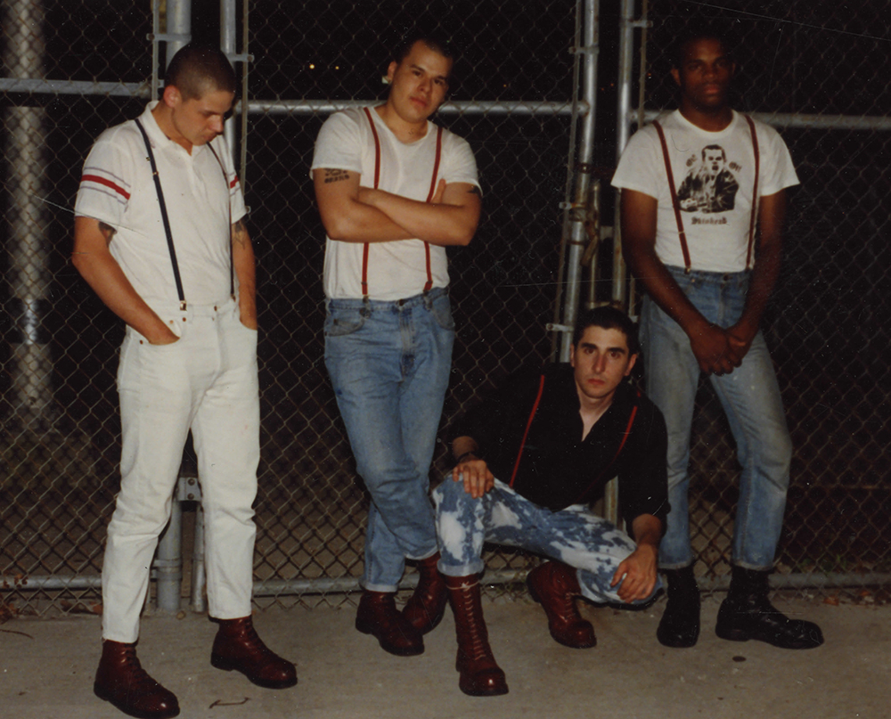 COMING SOON!
Oxblood “Oi! NYC Skins” LP
ANTI-GOTH 726
A compilation of their 1992 demo + 3 unreleased tracks from the same year. NYC hooligan street rock Oi in the old UK tradition. All copies will come with a small zine of old gig flyers, biography, + old pics.
ETA: Late Summer