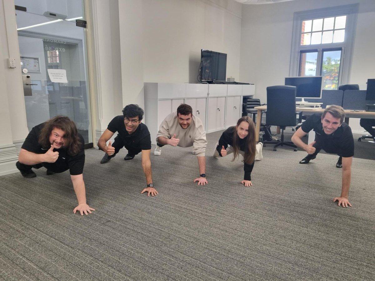 🚀 We're close to the finish line for the <a href="/PushForBetter/">The Push-Up Challenge</a> Push-Up Challenge! 💪 Our team has completed 33,393 push-ups and raised $1,173 so far. Let's keep pushing for a great cause!

Follow our progress: thepushupchallenge.com.au/fundraisers/Ch… 

#PushforBetter #MentalHealthAwareness