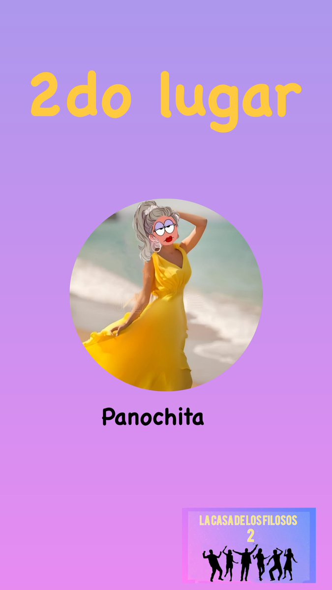 SoyLobaAuuuu's tweet image. Con el 37% panochita es 2do lugar de #LCDLFilosos2