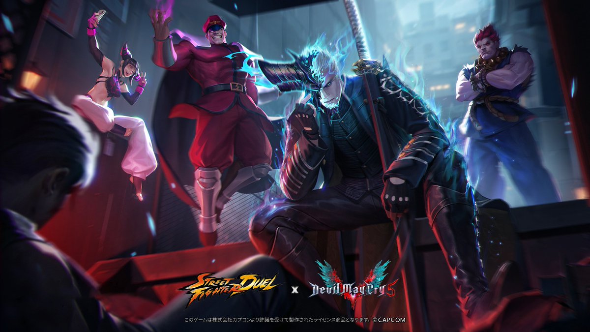 SデビルメイクライファイブX デビル メイ クライ 5 コラボ開催決定】 6月25日より『デビル メイ