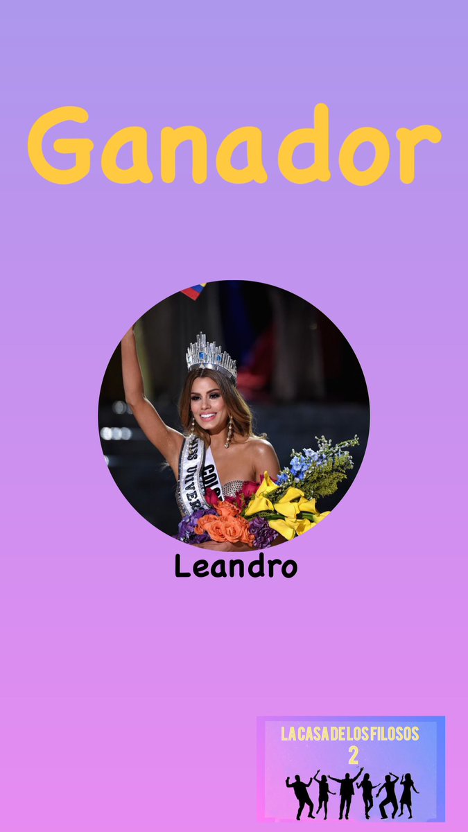 SoyLobaAuuuu's tweet image. Con el 51% de votación, Leandro de convierte en el ganador de #LCDLFilosos2.

Felicidades