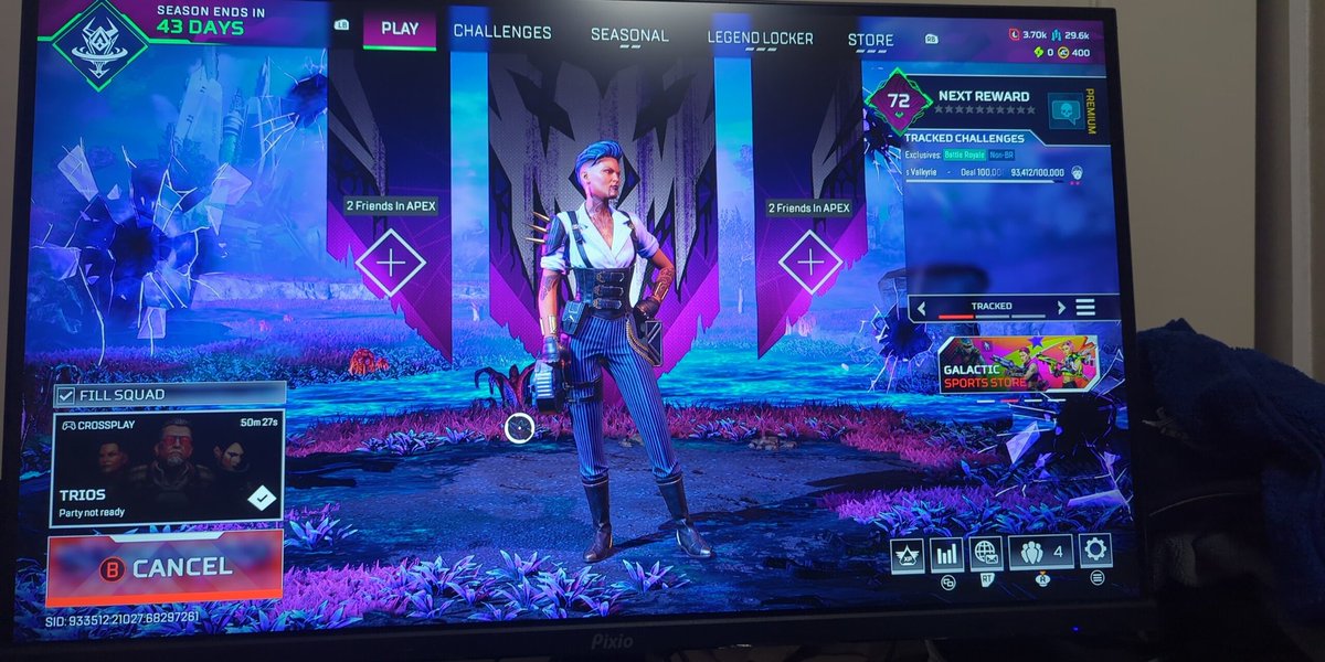maffucci_dan's tweet photo. @PlayApex I cant see my level or ready up I don't know what has happened but any advice would be greatly appreciated https://t.co/epFVgruAmg