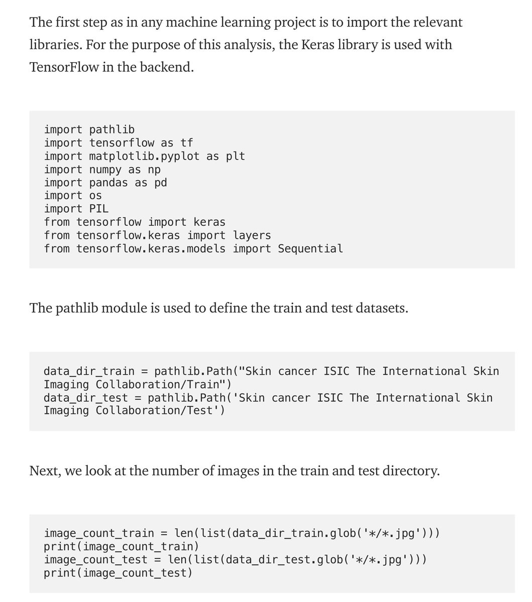 gp_pulipaka's tweet image. Deep Learning for Skin #CancerDetection. #BigData #Analytics #DataScience #AI #HealthTech #MachineLearning #IoT #IIoT #Python #RStats #TensorFlow #JavaScript #ReactJS #CloudComputing #Serverless #DataScientist #Linux #Programming #Coding #100DaysofCode
geni.us/SkinCancer