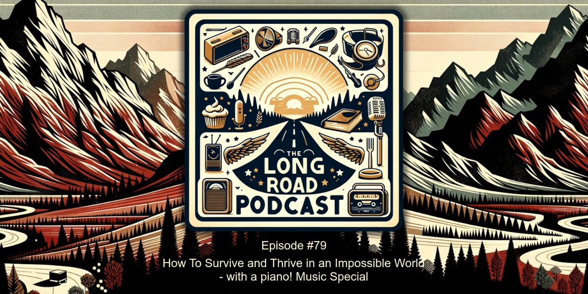 Steve Bonham and The Long Road (@thelongroadband) on Twitter photo PODCAST EPISODE #79 - <a href="/HTSATwellbeing/">How To Survive and Thrive wellbeing show</a> Music Special
Explore three new tracks from <a href="/HTSATWellbeing/">How To Survive and Thrive wellbeing show</a> by <a href="/TheLongRoadBand/">Steve Bonham and The Long Road</a> (cc <a href="/SteveBonham01/">Steve Bonham</a> <a href="/DasChrisLydon/">Christopher Lydon 🏳️🌈</a>), plus <a href="/KevMoore16/">Kev Moore</a>'s latest steps on his Camino journey.
LINKS linktr.ee/thelongroadpod…
ACAST shows.acast.com/thelongroadpod… PODCAST EPISODE #79 - <a href="/HTSATwellbeing/">How To Survive and Thrive wellbeing show</a> Music Special
Explore three new tracks from <a href="/HTSATWellbeing/">How To Survive and Thrive wellbeing show</a> by <a href="/TheLongRoadBand/">Steve Bonham and The Long Road</a> (cc <a href="/SteveBonham01/">Steve Bonham</a> <a href="/DasChrisLydon/">Christopher Lydon 🏳️🌈</a>), plus <a href="/KevMoore16/">Kev Moore</a>'s latest steps on his Camino journey.
LINKS linktr.ee/thelongroadpod…
ACAST shows.acast.com/thelongroadpod…