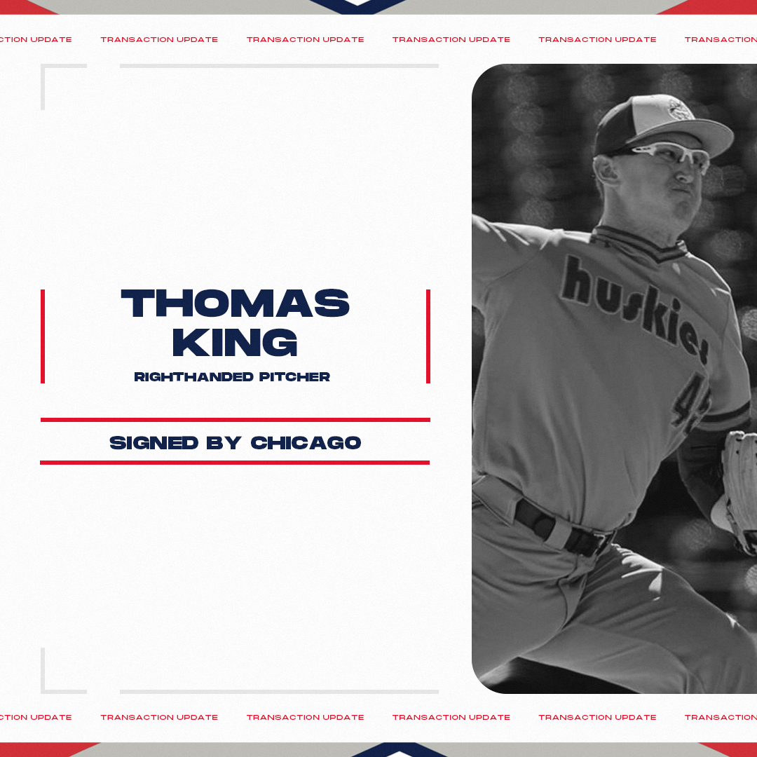 American Association (@aa_baseball) on Twitter photo June 22 Transaction: <a href="/TheChicagoDogs/">Chicago Dogs</a> signed RHP Thomas King (<a href="/notthomasking/">Thomas King</a>).
The @oaklandcitybsb, @lsus_baseball and @hcuhuskiesbsb alum made his professional debut Saturday.
baseball.pointstreak.com/player.html?pl… June 22 Transaction: <a href="/TheChicagoDogs/">Chicago Dogs</a> signed RHP Thomas King (<a href="/notthomasking/">Thomas King</a>).
The @oaklandcitybsb, @lsus_baseball and @hcuhuskiesbsb alum made his professional debut Saturday.
baseball.pointstreak.com/player.html?pl…