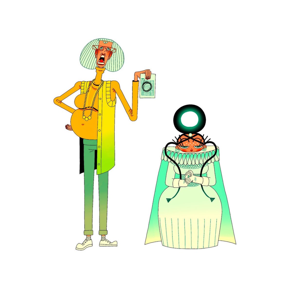 wwuhoo's tweet image. some character designs I made for EEAAO! 👁️🥯