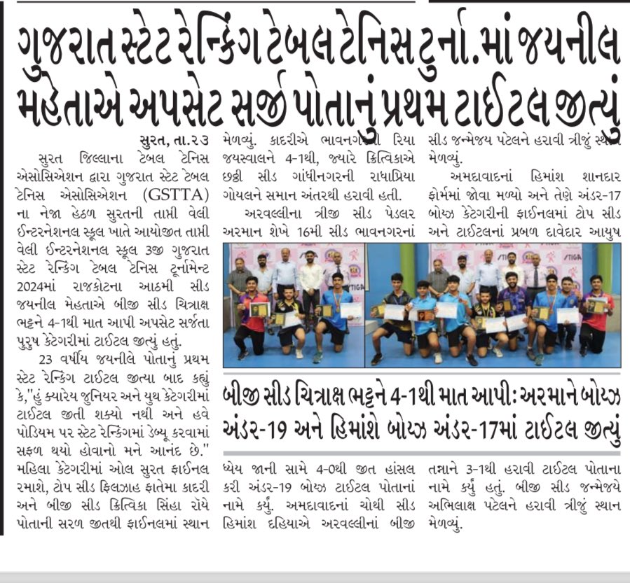 ⁦<a href="/sanghaviharsh/">Harsh Sanghavi</a>⁩ ⁦<a href="/gsttatt/">GSTTA</a>⁩ ⁦<a href="/ttfitweet/">Table Tennis Federation of India</a>⁩