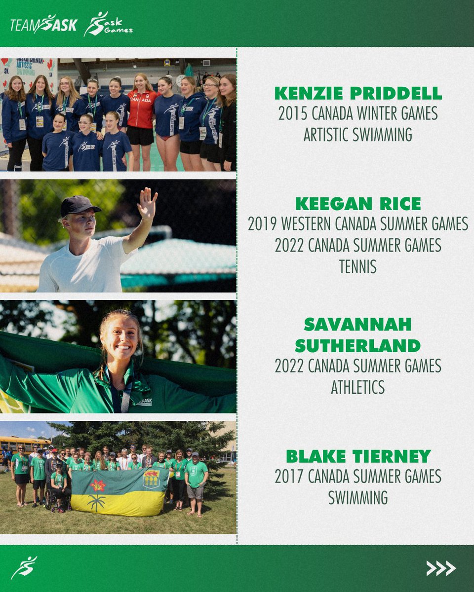 saskgames's tweet image. From the green and white to the read and white, the Saskatchewan Games Council is proud to have been a part of the journey for these incredible athletes, coaches, and mission staff.

#OlympicDay
