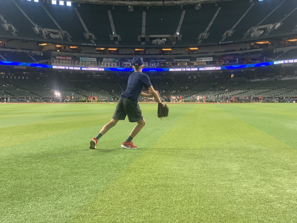 J_Ray03's tweet image. Baseball has created so many amazing opportunities and experiences for me. This week I was able to share one of those with my son. Such an amazing week we spent together in Phoenix at the #MLBDraftCombine