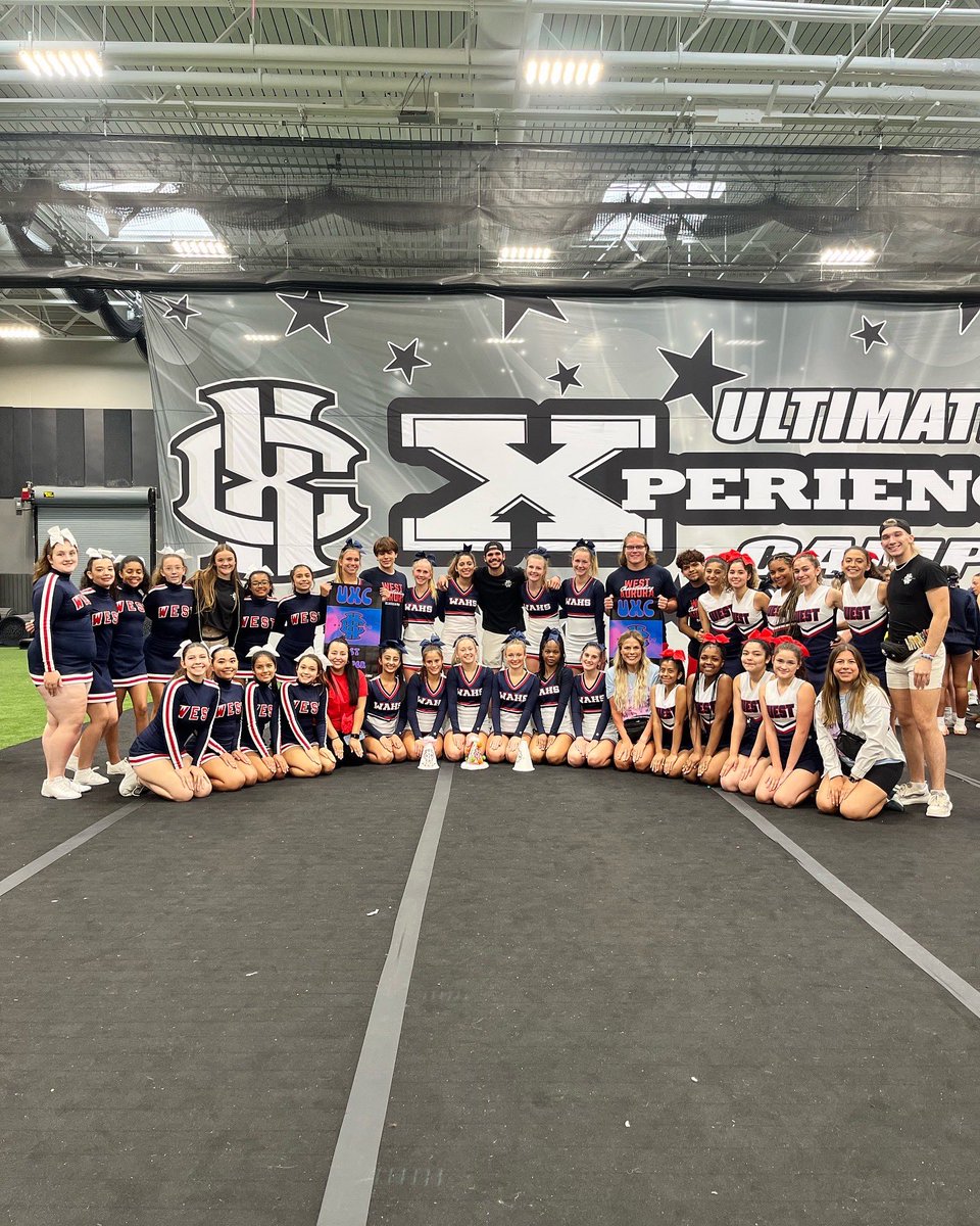 West Aurora Cheerleading tweet media