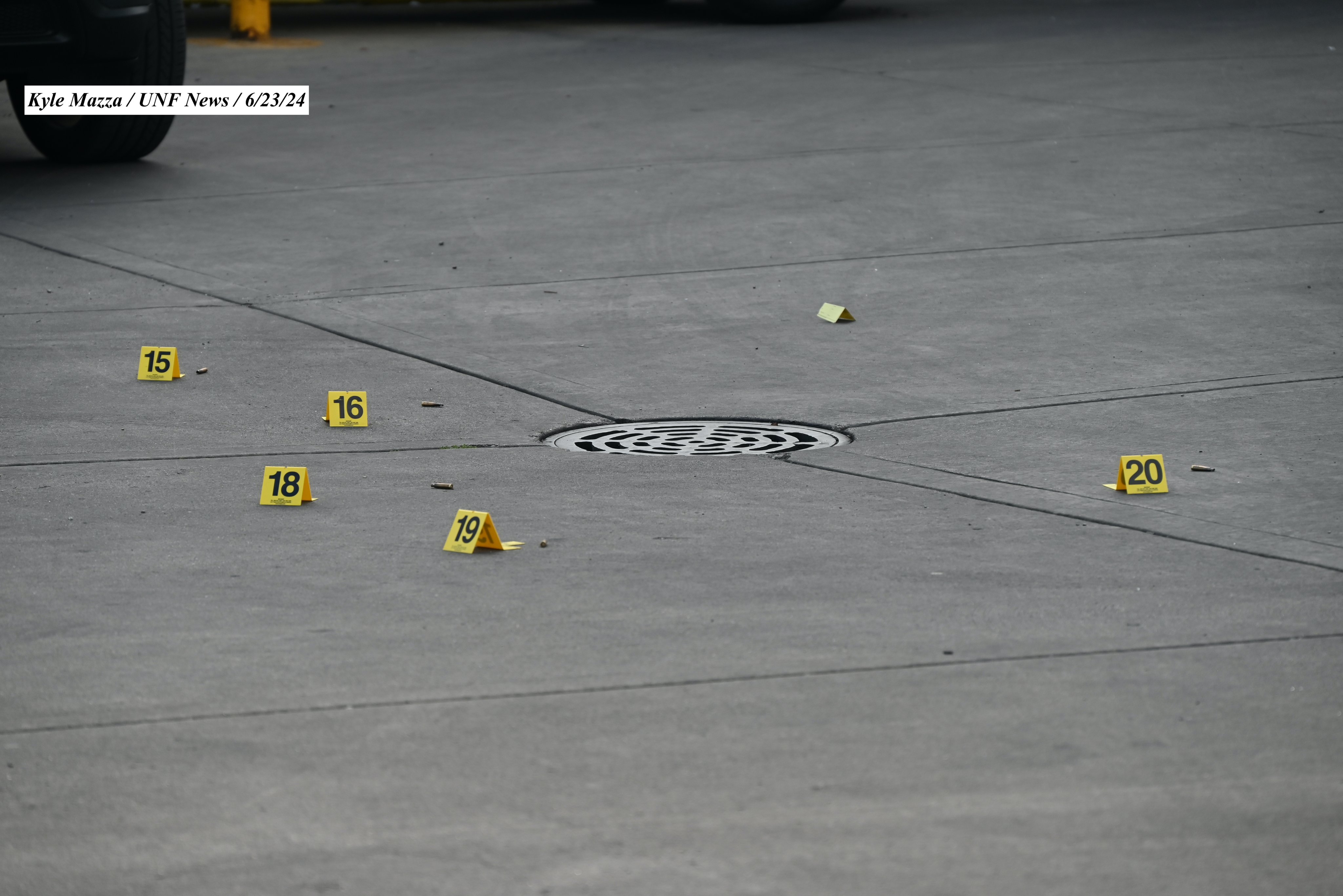 Three people shot with one person pronounced dead, one person in critical condition and one person in good condition in Chicago, Illinois on June 23, 2024. At approximately 4:59 p.m., Sunday afternoon on the 2800 block of S. Kedzie Avenue, Chicago police officers responded to a gunshot detection technology alert and found a 19-year-old male victim unresponsive with multiple gunshot wounds to the body and he was transported to the hospital where he was pronounced dead. A 19-year-old female victim self-transported to the hospital with a gunshot wound in the leg and is in good condition. A 20-year-old male victim self-transported to the hospital with multiple gunshot wounds to the body and is in critical condition. There are no suspects in custody, and detectives are investigating.