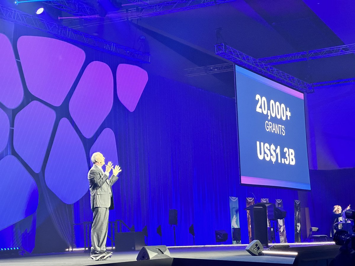 “Nearly $1.3 Billion US dollars! That’s how much LCIF has awarded in grant funds to empower our service and enable each and every one of us to fulfill the Lions International mission.” LCIF Chairperson Briah Sheehan #LionsCon24 #LCIFLions