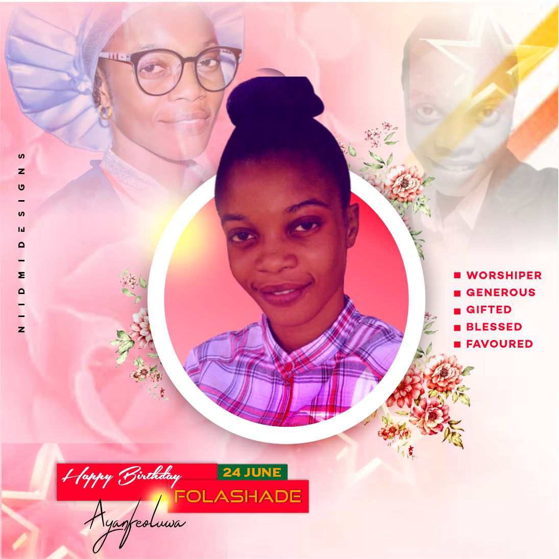 Folafigma's tweet image. It&apos;s My Birthday Today 
Dear X space Fam!!!
Please say some words of Prayers for me 🙏 🤲

It&apos;s 1:41 AM    24 06 24
Here Am I Cooking Ace Banking App Case Study!!!

#birthdays #celebrate #womanintech #ui #ux #designers  #designs #womenintech