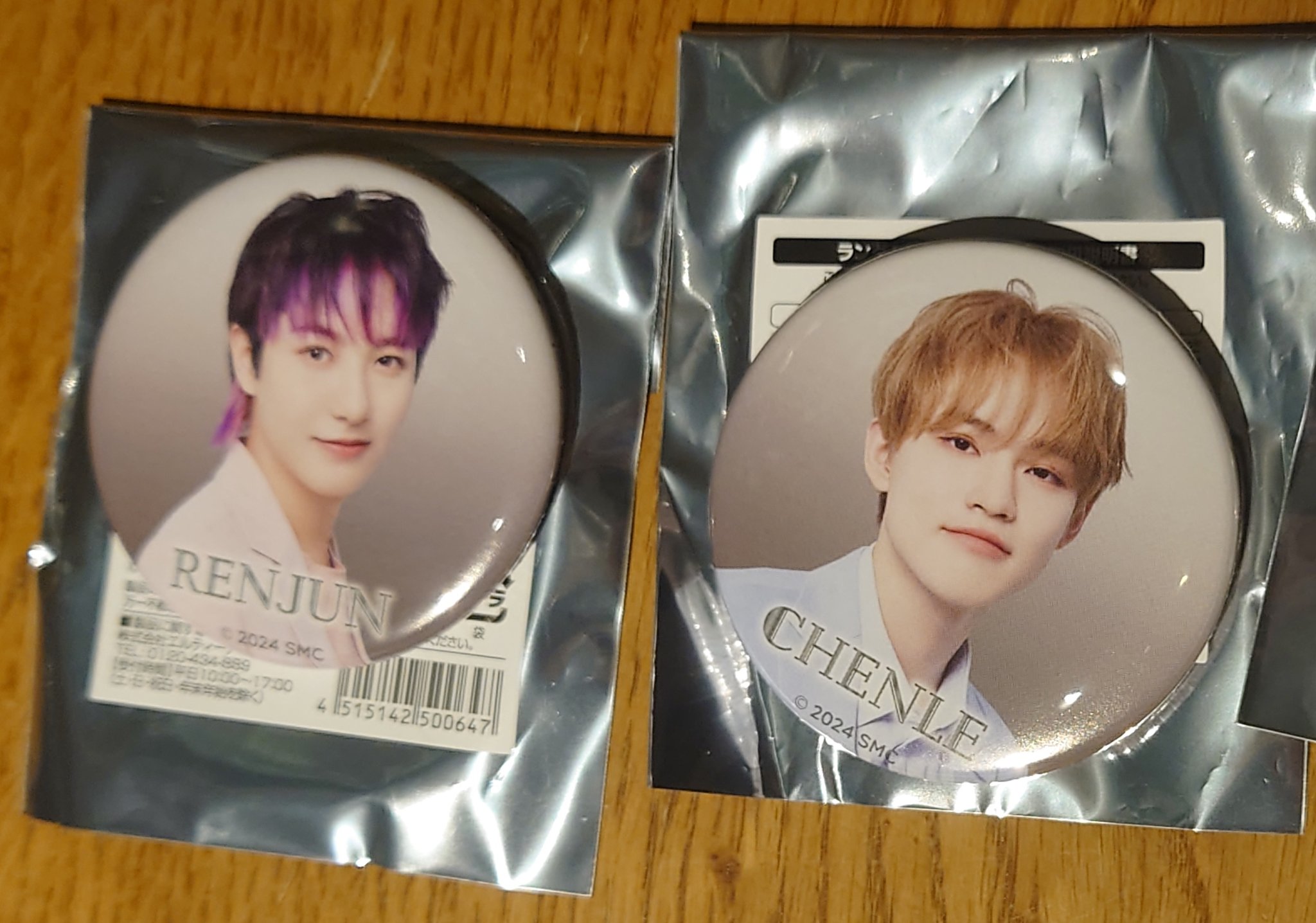 NCTDREAM 缶バッジ ヘチャン ロンジュン ジェノ とろける