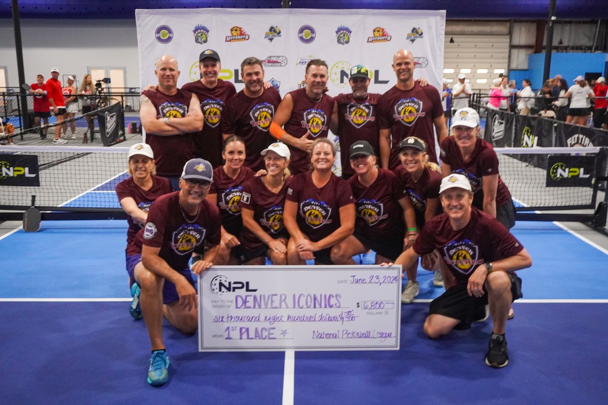 NatPBLeague's tweet image. An iconic first-place finish 💥 Join us in congratulating the @DenverIconics as we wrap Event Weekend #2 presented by @gammapickleball. 

After an epic climb to the top, they celebrated with a well-deserved @FatTire. Cheers!