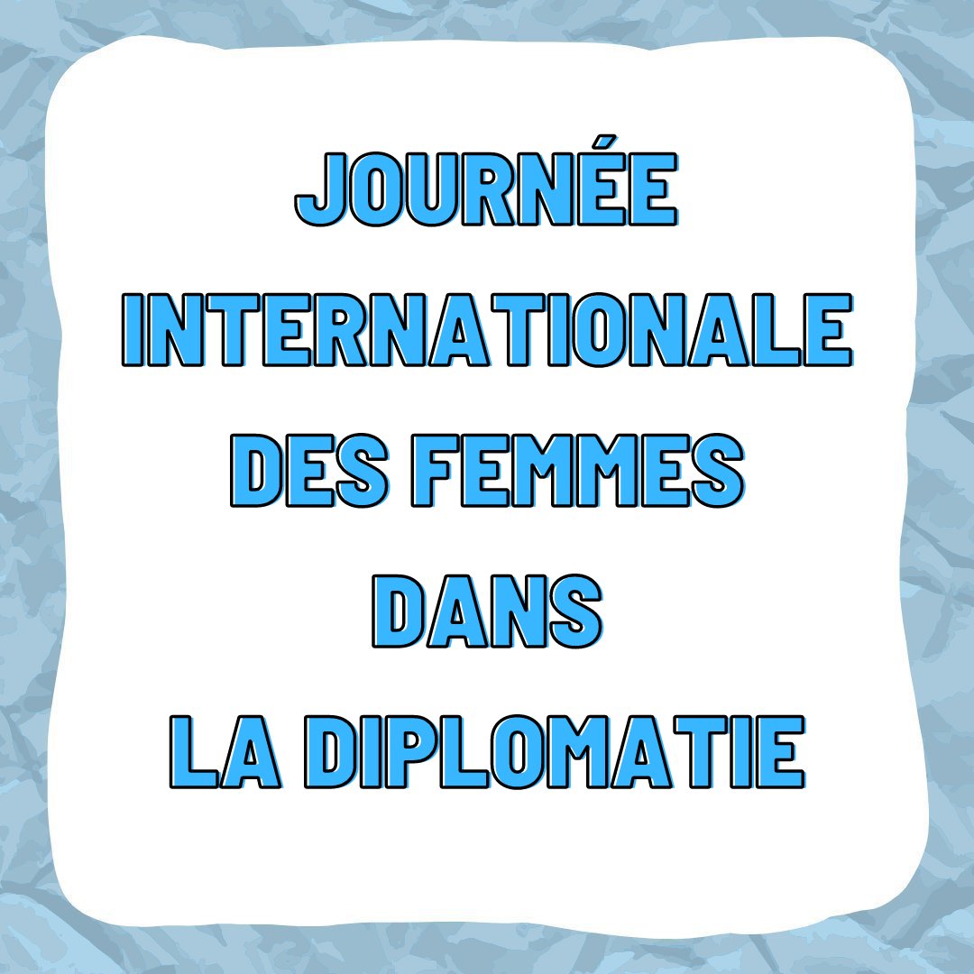 Les femmes participent à la diplomatie depuis des siècles, mais leur contribution a souvent été occultée.

En cette Journée des #FemmesEnDiplomatie, ainsi que tous les jours, célébrons les façons dont les femmes brisent les barrières &amp; font la différence. un.org/fr/observances…