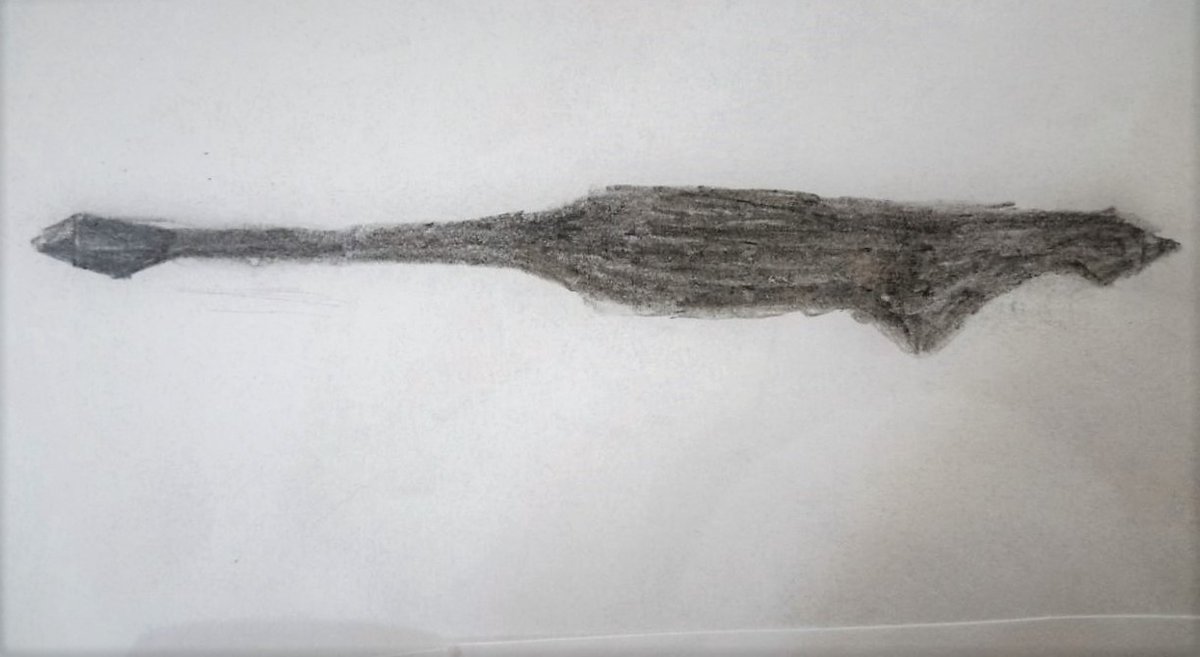 Sketch of the Kodiak Dinosaur Sonar Printout (image credit: Max Hawthorne)