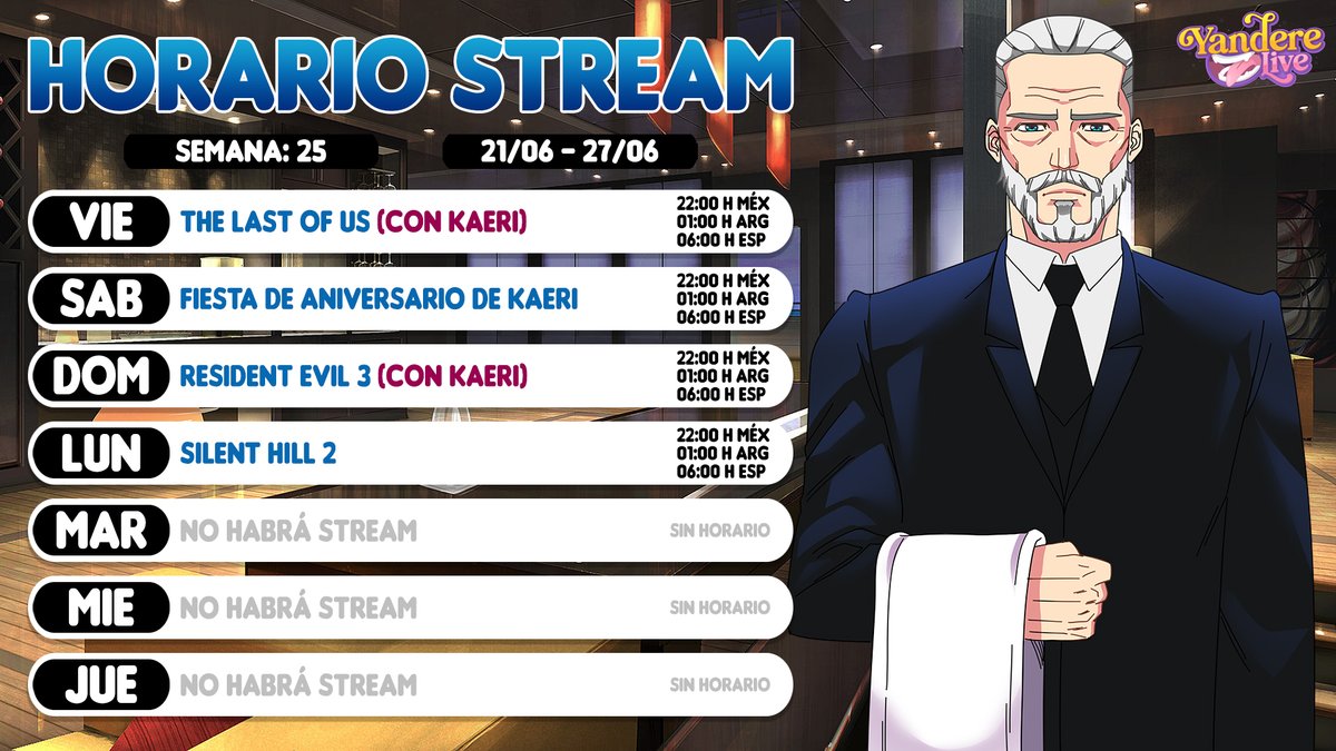 Perdón por no subir mis horarios :(

Aquí esta uno :3