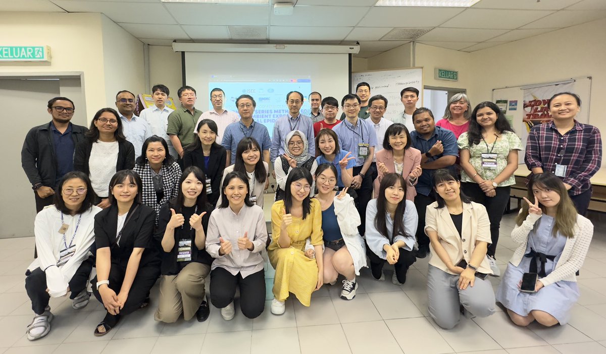 I’ve just enjoyed a great times series and case crossover environmental epi workshop at the <a href="/iseeawpc/">ISEEAWPC</a> pre-conference in #KotaKinabalu <a href="/UMS_EcoCampus/">UMS Official 🇲🇾</a> with inspiring colleagues from all parts of Asia. Thanks to the presenters and facilitators 🙏🏼
