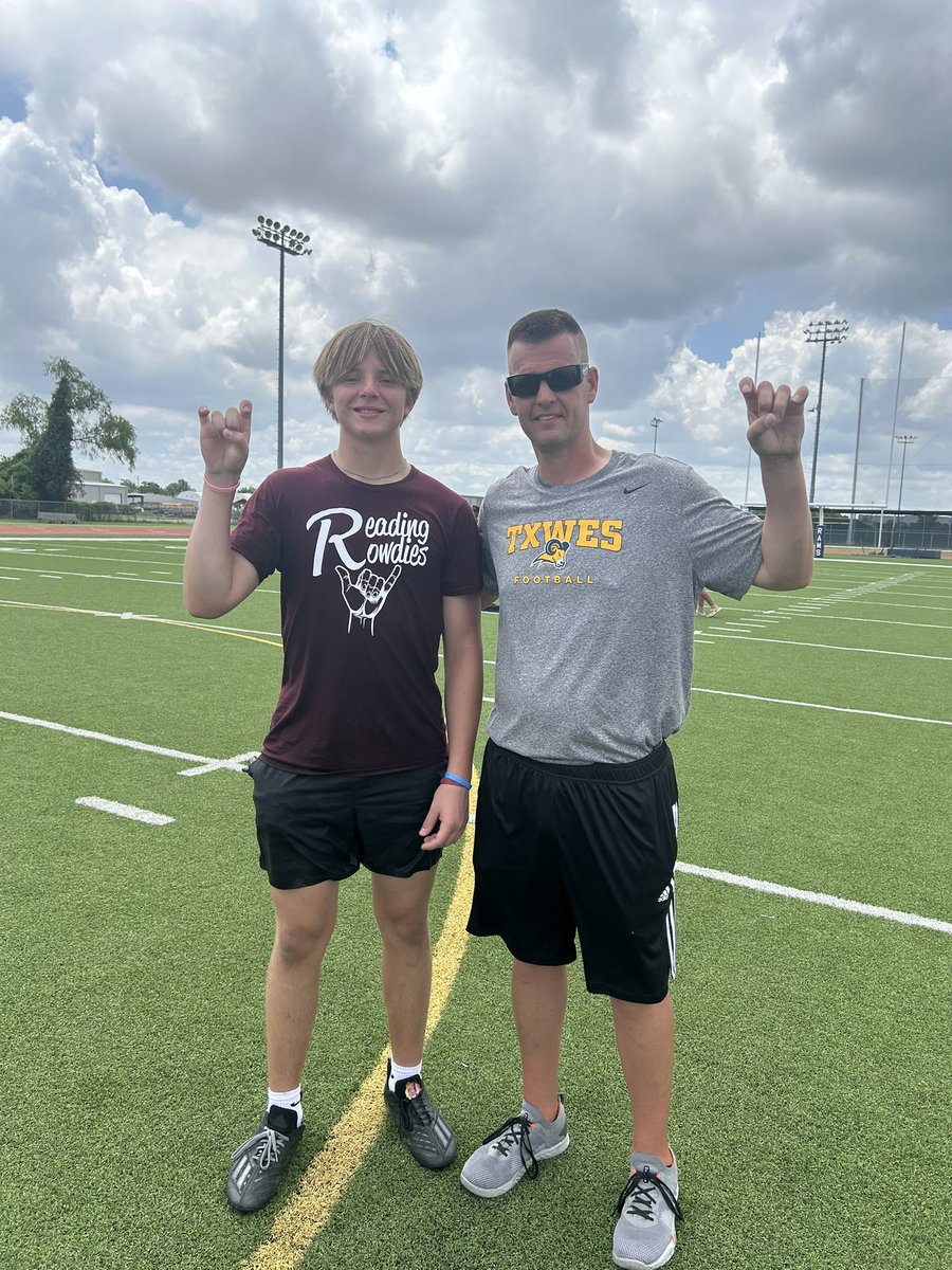Elijah Zurek2026 (@elijah_zurek) on Twitter photo Great reps today <a href="/TxWesFootball/">TxWes Football</a> camp. Thank you <a href="/cobecraft/">Cobe Craft</a> and <a href="/Coach_FJohnson/">Fran Johnson</a> for the coaching and tips. #RamsUp
<a href="/CoachCaseyVogt/">Casey Vogt</a> <a href="/wgjones85/">Greg Jones</a> <a href="/Coach_Fudge/">Isaac Fudge</a> <a href="/_Coach_Garza/">CoachGarza</a> <a href="/CoachJustice20/">AJ Justice</a> <a href="/CoachMaxwe11/">Michael Maxwell</a> <a href="/QuizzRodg3r2/">Quizz Rodgers</a> @GRCoachSterling <a href="/footwork_king1/">Footwork_King</a> Great reps today <a href="/TxWesFootball/">TxWes Football</a> camp. Thank you <a href="/cobecraft/">Cobe Craft</a> and <a href="/Coach_FJohnson/">Fran Johnson</a> for the coaching and tips. #RamsUp
<a href="/CoachCaseyVogt/">Casey Vogt</a> <a href="/wgjones85/">Greg Jones</a> <a href="/Coach_Fudge/">Isaac Fudge</a> <a href="/_Coach_Garza/">CoachGarza</a> <a href="/CoachJustice20/">AJ Justice</a> <a href="/CoachMaxwe11/">Michael Maxwell</a> <a href="/QuizzRodg3r2/">Quizz Rodgers</a> @GRCoachSterling <a href="/footwork_king1/">Footwork_King</a>