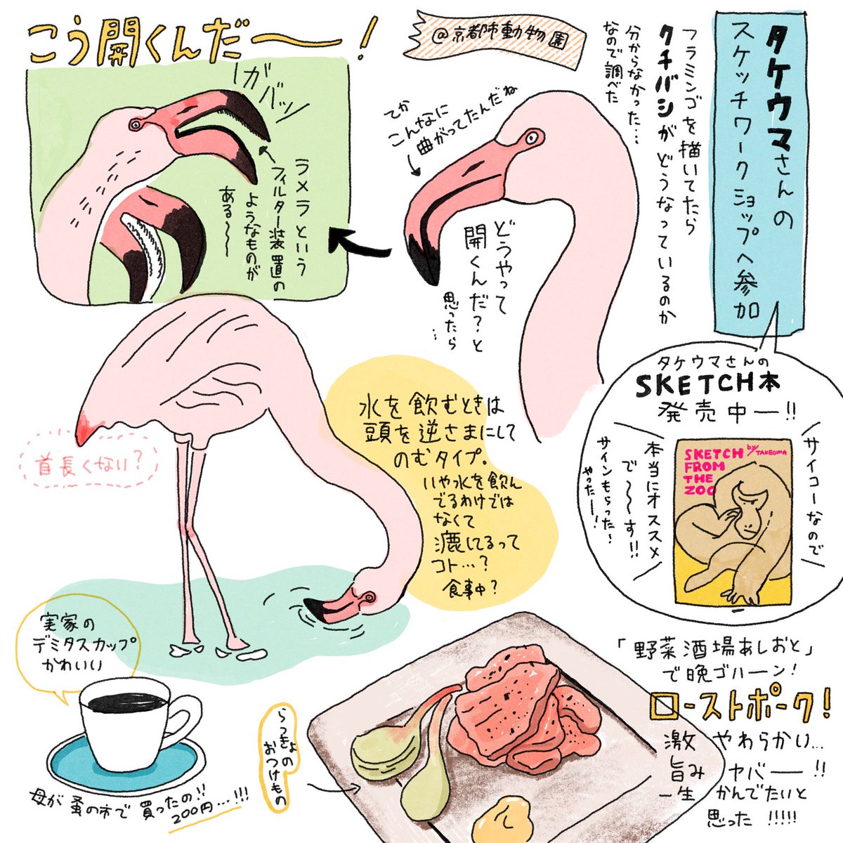 日々メモメモ
動物園スケッチ楽しかったなあ。

#イラストエッセイ 