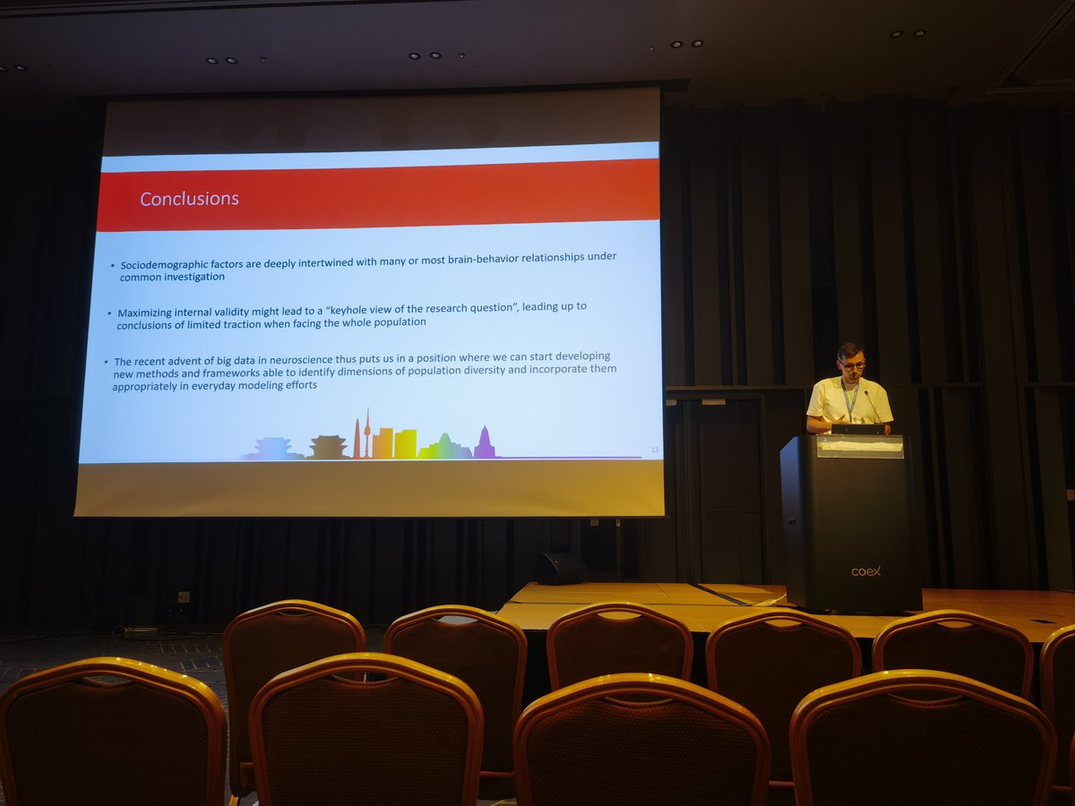 godzilong1's tweet image. Modern neuroscience leverages large datasets to embrace diversity missed in smaller studies, requiring revised modeling practices. Jakub @KopalJakub discusses new analytic paradigms identifying nuanced drivers instead as key variables is crucial for impactful findings. #Diversity