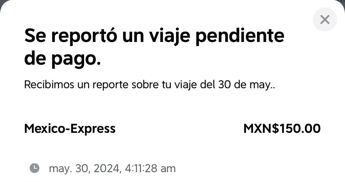 ianheba's tweet photo. @DiDi_Mexico Holaaaaa! Sigo en espera de por qué tengo pendiente de pago???? 

Cuando el último viaje que tome, fue completado al 100, y jamás me habían hecho esto. 

Me ayudas. https://t.co/vmTtnVA2jj