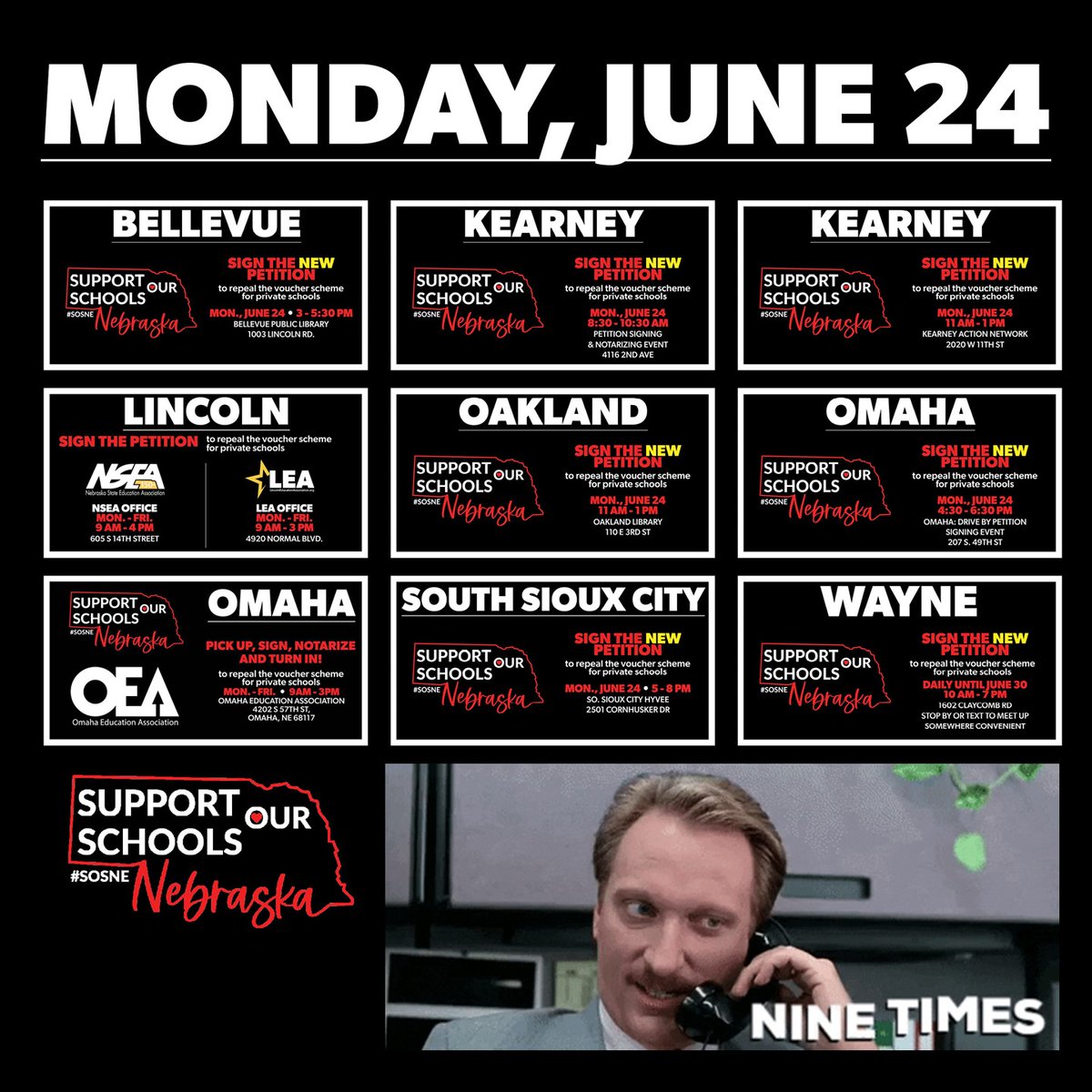 Support Our Schools Nebraska tweet media