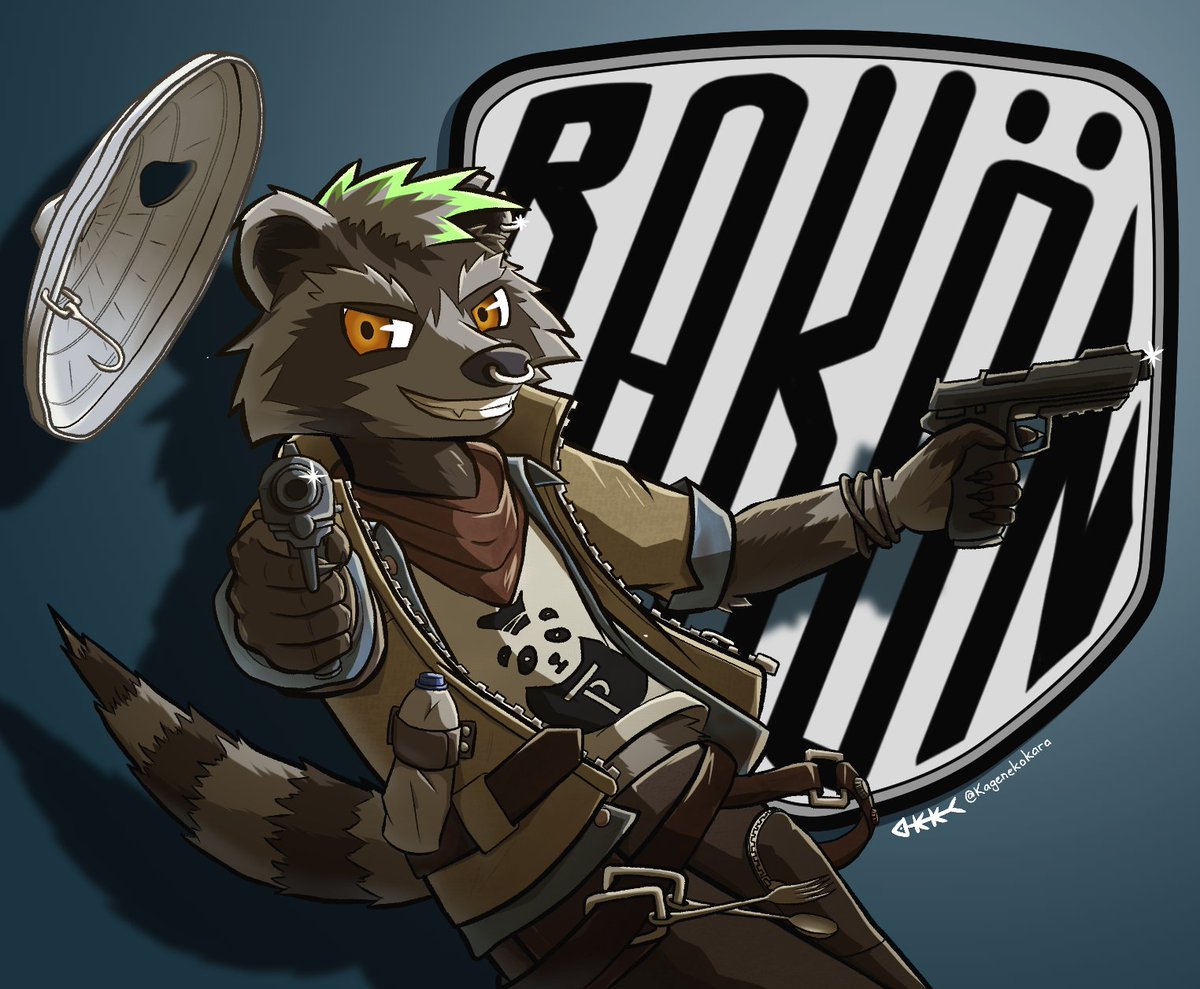 #Fortnite's Rufus

Man, he's kinda cool. I wish he's real aaaaa 

#FurryArt