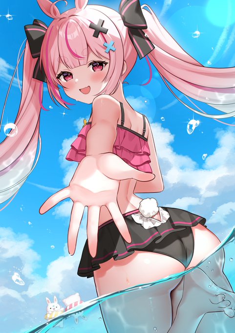 「一緒に泳ごう!」 #まりあーと