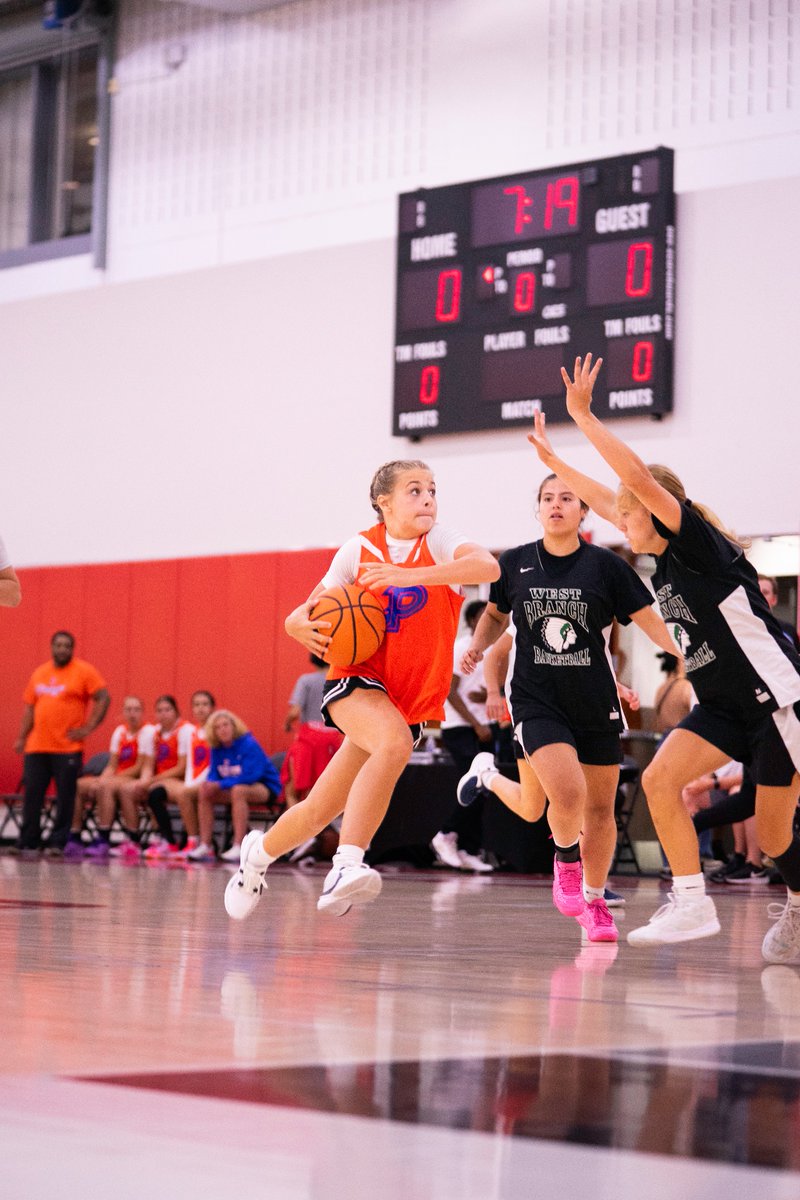 These girls working hard at the OSU team camp today! <a href="/OhioStateWBB/">Ohio State Women’s Basketball</a>