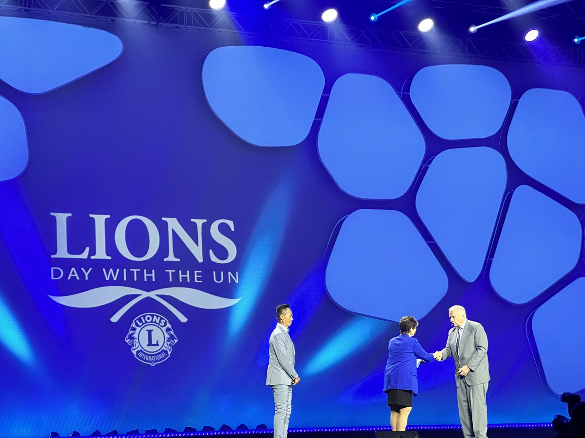 Lions International (@lionsclubs) on Twitter photo Lions look forward to seeing our <a href="/UN/">United Nations</a> partnership create new opportunities for Lions and Leos to get inspired, engaged, and lead with their own ideas and contributions. #LionsCon24 Lions look forward to seeing our <a href="/UN/">United Nations</a> partnership create new opportunities for Lions and Leos to get inspired, engaged, and lead with their own ideas and contributions. #LionsCon24