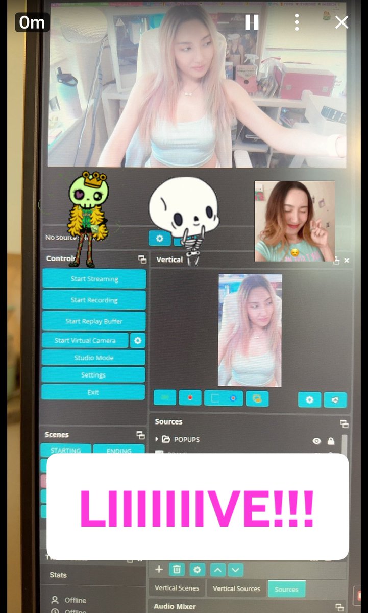 Going LIIIIIVE!!! Doorbell saga update + #twitch twitch.com/babyoopsie