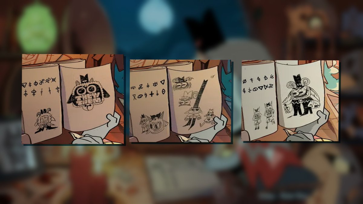 For those who were wondering what The Lamb was doodling in the LIVE Lofi Lamb video!

All of these were done by <a href="/angusdick/">𝖆𝖓𝖌𝖚𝖘</a> our Art Manager 🥰