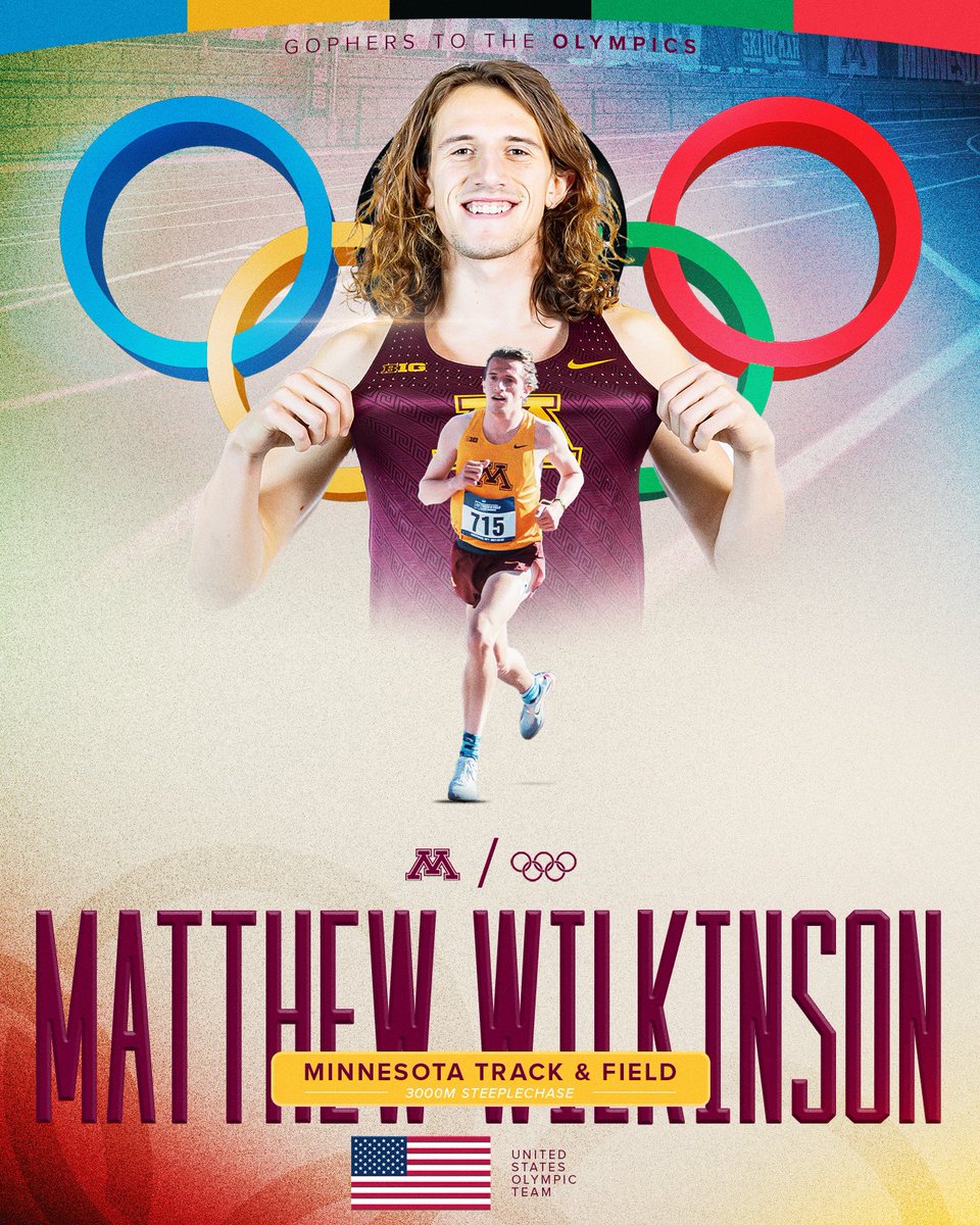 FROM GREENWOOD, MINNESOTA TO PARIS! 🇺🇸 

Matthew Wilkinson has qualified for the <a href="/TeamUSA/">Team USA</a> Olympic team by finishing second at the <a href="/usatf/">USATF</a> Olympic Trials in a time of 8:23.00!! #TrackFieldTrials24