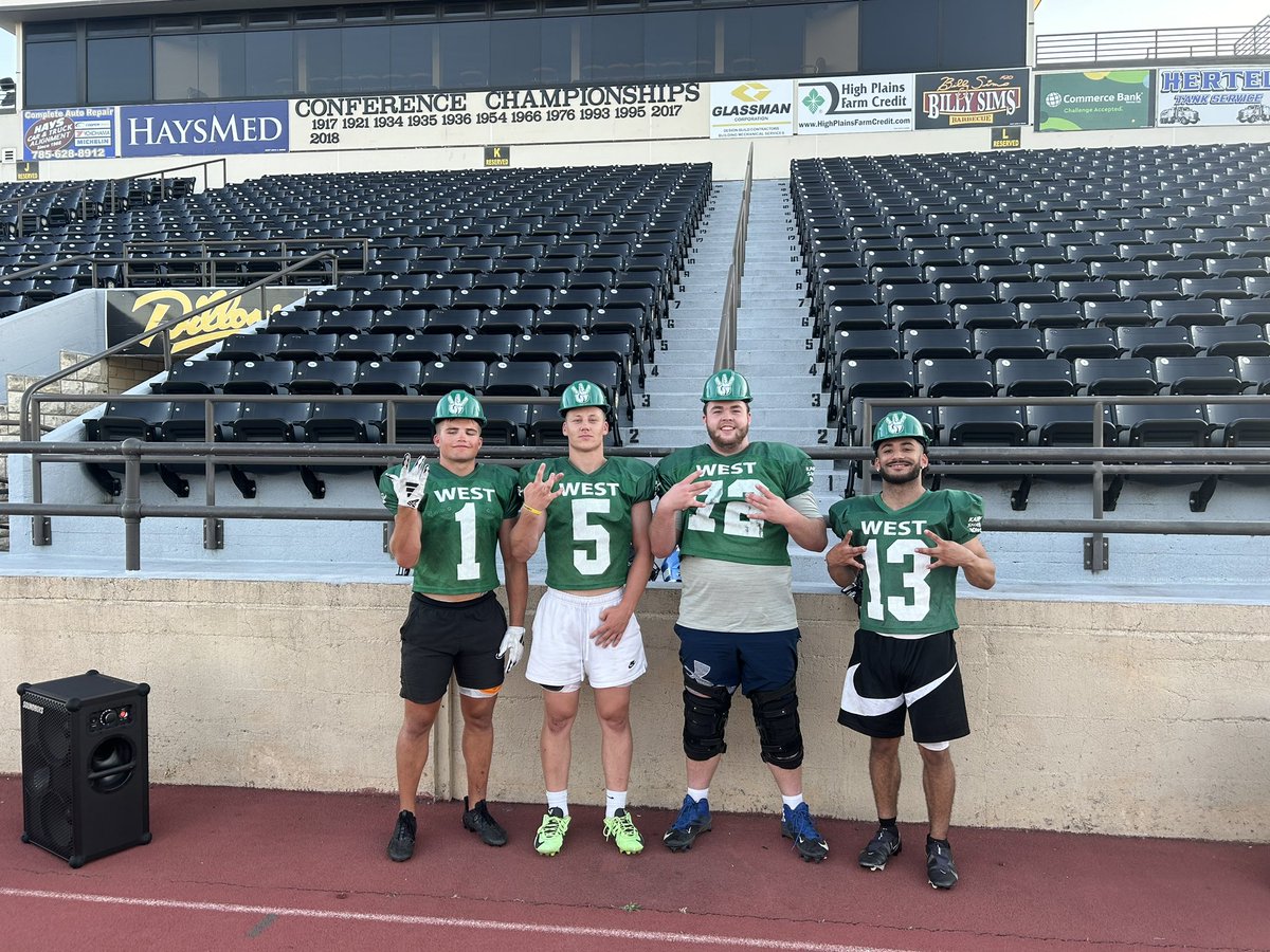 Coach Pav (@bullpupfootball) on Twitter photo The tradition carries on! Your day 1 WESTSIDE hard hat award winners! <a href="/KSShrineBowl/">Kansas Shrine Bowl</a> The tradition carries on! Your day 1 WESTSIDE hard hat award winners! <a href="/KSShrineBowl/">Kansas Shrine Bowl</a>