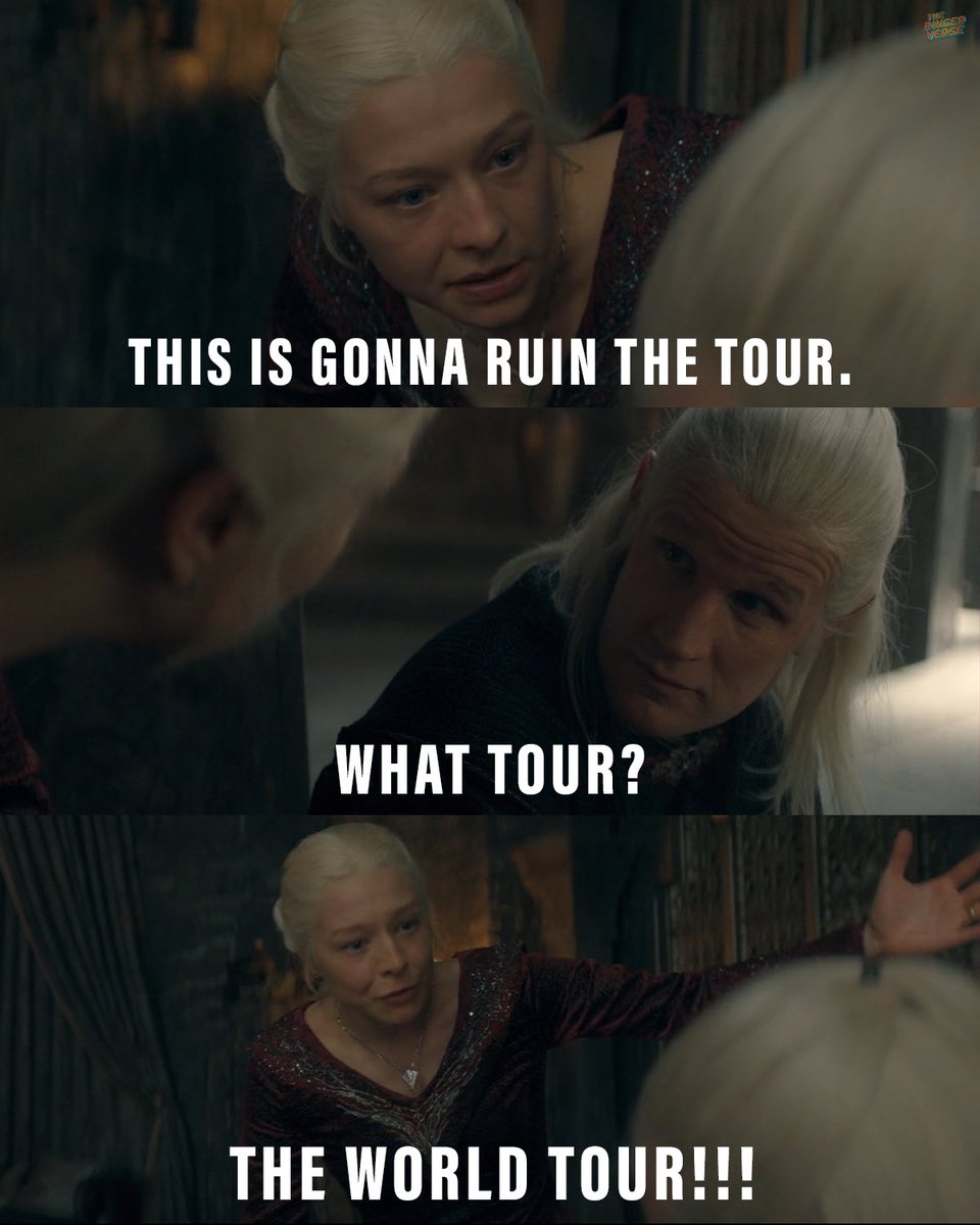 RingerVerse's tweet image. sorry guys, we had to do it 🤣 #HouseOfTheDragon