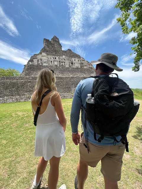 Travel is the one of the best forms of education. If you have children, get them out to see the the world. If you don’t have children, get yourself out to see the world. My daughter and I at Xunantunich archeological reserve in Belize.