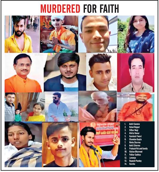 NageshK2025's tweet photo. Despite the change of power at Centre today, Attacks on Hindus have not abated
Many Non-Mu$lim girls falling prey to #lovejihad❗
Hindu activists like Kamlesh Tiwari, Chandan Gupta are being killed❗

This shows the need for Hindu Rashtra

#VHRMGoa_Begins
Hindu Rashtra Mahotsav https://t.co/elfjNPAq9L