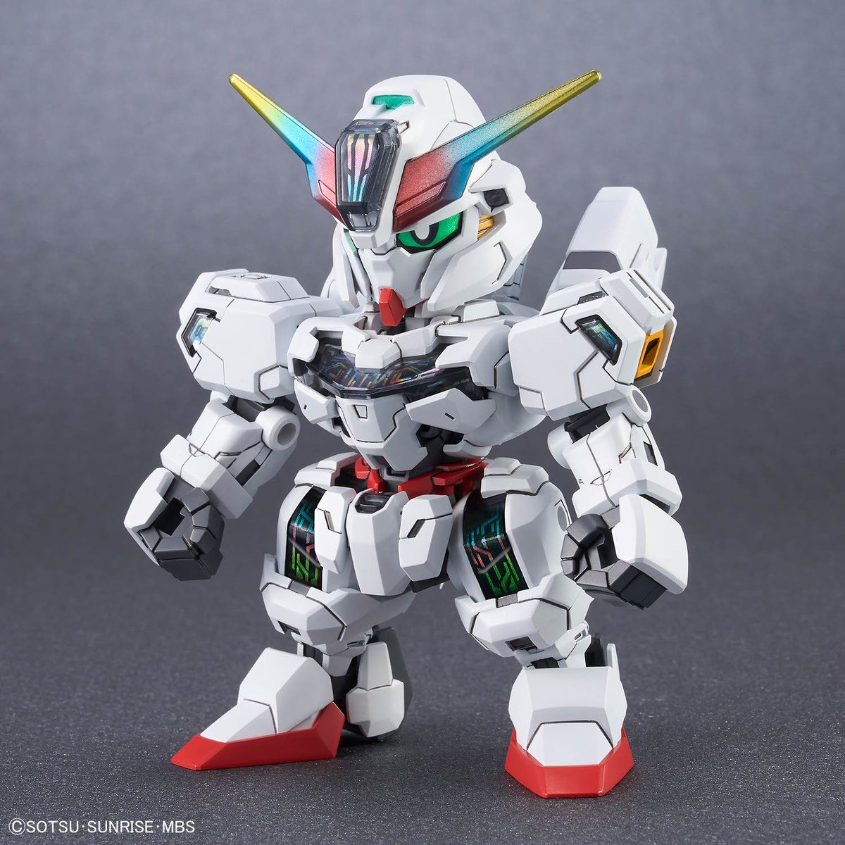 HobbySite's tweet photo. 【#今週の新商品情報】
『機動戦士ガンダム #水星の魔女』より、
「SDガンダムクロスシルエット ガンダムキャリバーン」
が6月29日(土)発売予定！

SDフレーム、CSフレームを上半身に内蔵することで、好みの頭身、フォルムを選択可能！
https://t.co/0oTFGtv717

#ガンプラ https://t.co/gEFG81jjBl