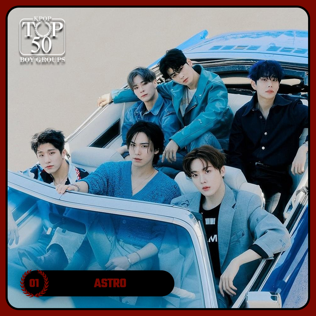 TOP 50 – BEST K-POP BOY GROUPS OF ALL TIME #1 ASTRO Congratulations! 🎉, image size:1080x1080