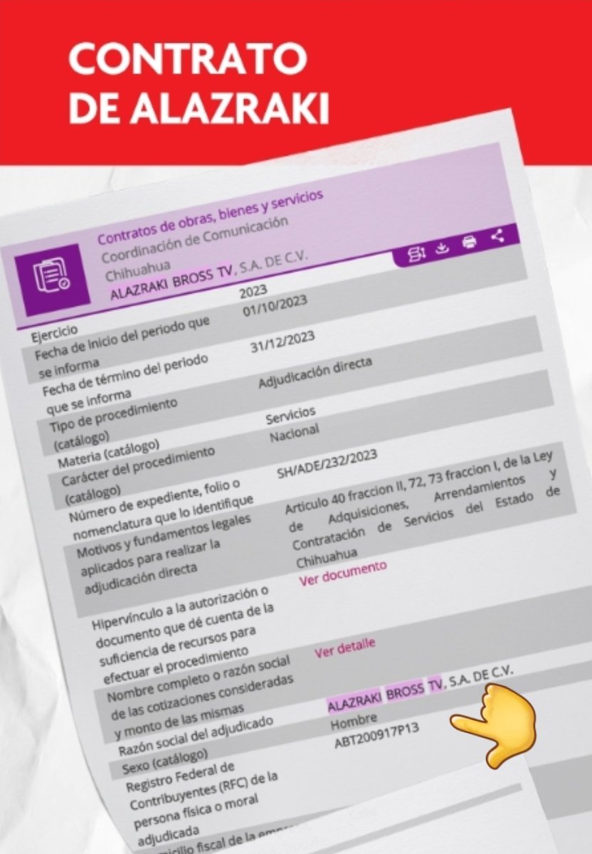 catrina_nortena's tweet image. #NoticiasDeÚltimaHora 
🚨 SALE EL CHAYOTE que recibe @carlosalazraki por parte de la Panista @MaruCampos_G 

El diciembre pasado el Gobierno de Chihuahua le hizo un contrato por $2,000,000 a la empresa de Alazraki. Así que @AtypicalTeve pide limosnas de 20 pesos al público, pero…