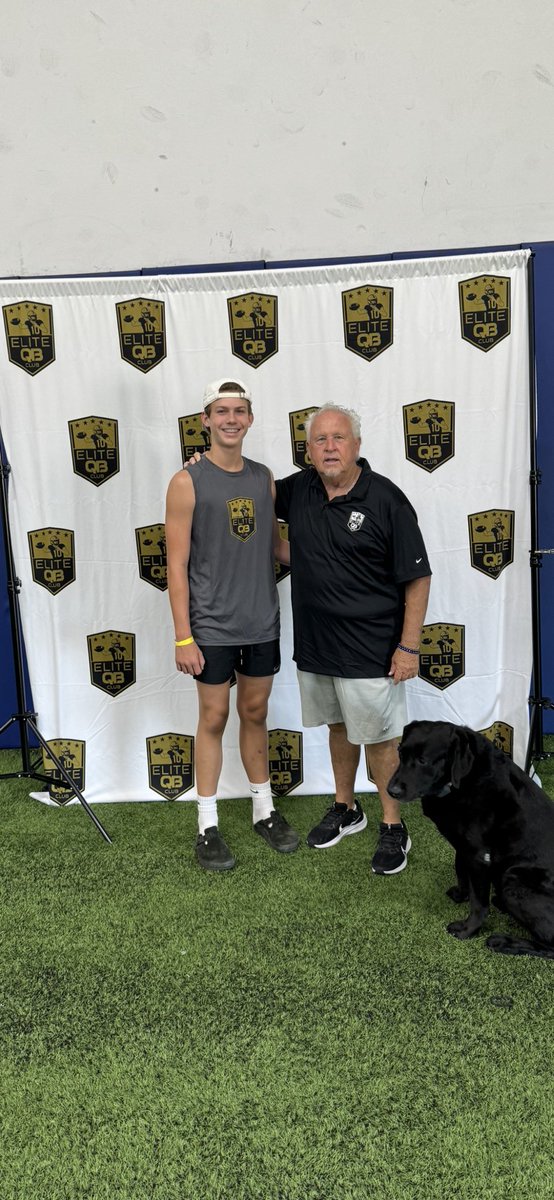 Elite QB Camp with the Legend himself, and <a href="/MacJones_10/">Mac Jones</a> Great Weekend in Ft. Worth! <a href="/SladeNorwood/">Slade Norwood</a> got the work in!