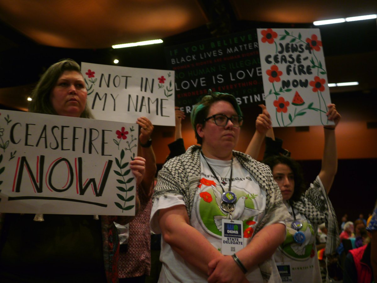 kwithallthecats's tweet photo. Really proud to be one of so many who stood alongside the organizers from @uncommittedWA to get these passed: https://t.co/JCN4OnnuJd https://t.co/LssKFc8BM6