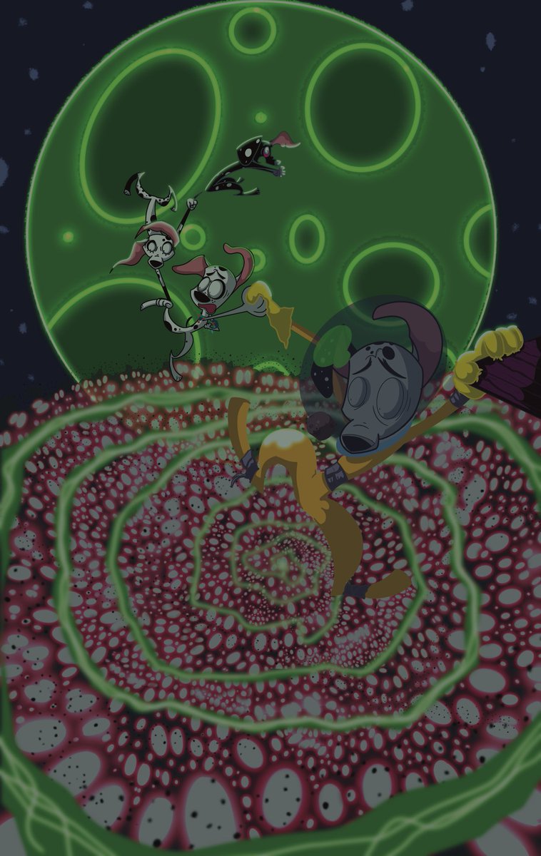 its_me__me's tweet image. Made this art of fleamaggedon