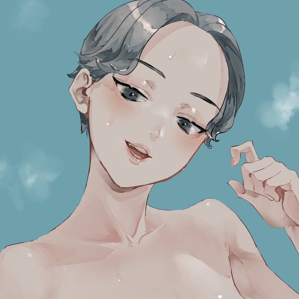 水着無し差分Xfolioのファンコミュにあげました!!!よろしくお願いします〜!! https://xfolio.jp/portfolio/38myyyy/fan_community/45485