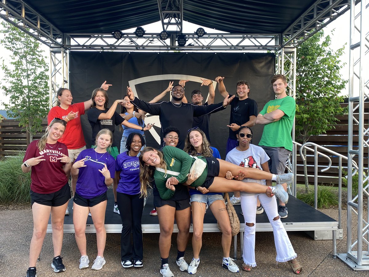 CCofSouth's tweet photo. All smiles during Day 1️⃣ of our very first #CCSSAAC retreat. 

How many athletes does it take to form a bond?

Just one SAAC retreat! 🫨😂

These are bonds that will last a lifetime. 🤝

Stay tuned for the excitement in store for Day 2️⃣. 

#SAACRetreat #whyD3 https://t.co/bZf9Xzvjny