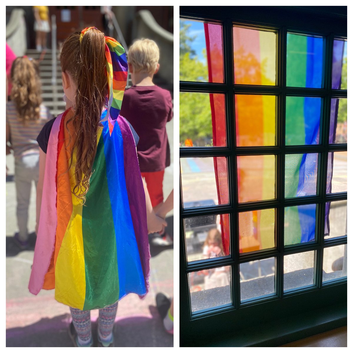 <a href="/RidgewayElem/">Ridgeway Elem</a> has pride! We had so much fun celebrating inclusion and kindness at our school. A big thank you to our Rainbow Ravens for fundraising for our new banner! <a href="/thisismsvermeer/">natalie vermeer</a> <a href="/galmc3/">Hgal</a> <a href="/kisamson/">Kendra Arkinstall</a> <a href="/MsGordonClass/">Jillian Gordon</a>