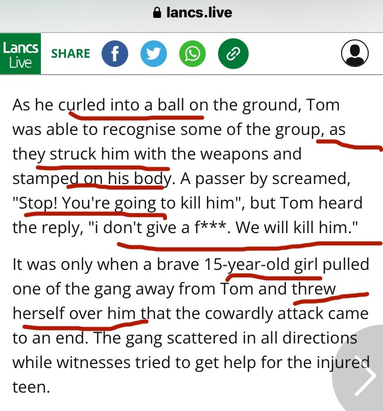 McCannCaseTweet's tweet image. #JaySlater  is  a very violent young man.. his court case is so vile.  
If the young girl had not jumped on top of the boy they would have killed him as mentioned in statements

"Stop! You're going to kill him", but Tom heard the reply, "i don't give a f***. We will kill him."